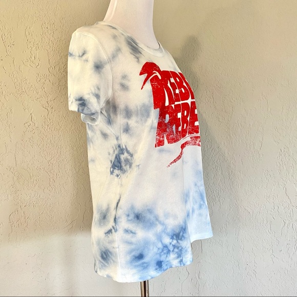 NWT Chaser Bowie Rebel Rebel Tie Dye Tee, XS - Picture 5 of 15